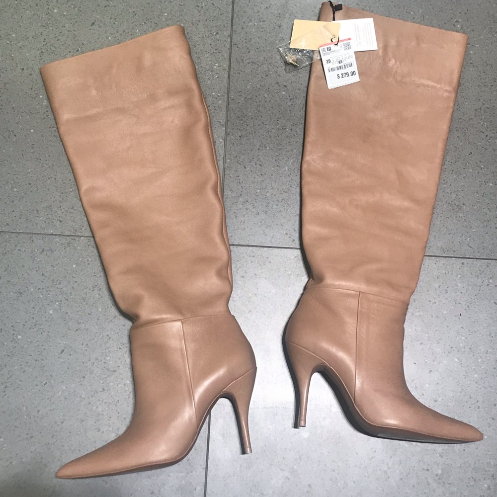 Zara knee high sexy boots